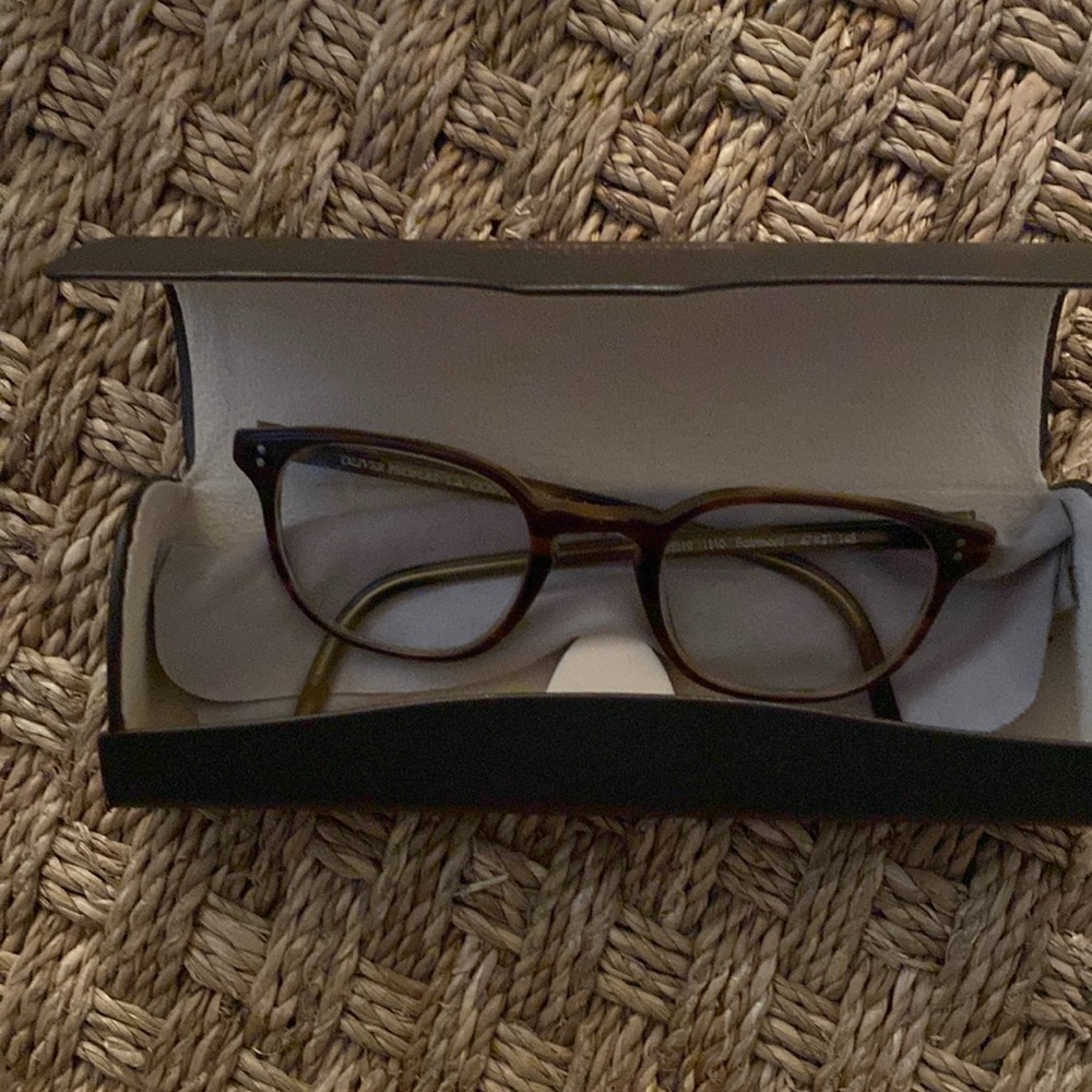 Oliver Peoples Fairmont Prescription Glasses with case - Picture 10 of 11